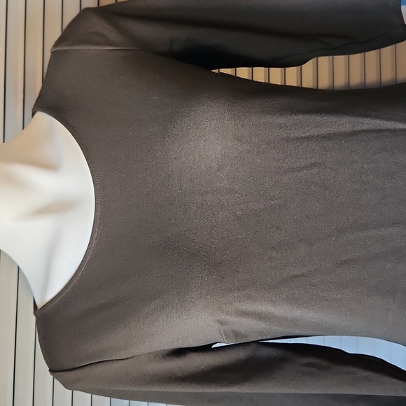 Express Olive Green Dress - Picture 3 of 14